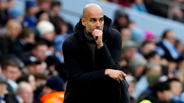 Manchester United's Manager, Pep Guardiola